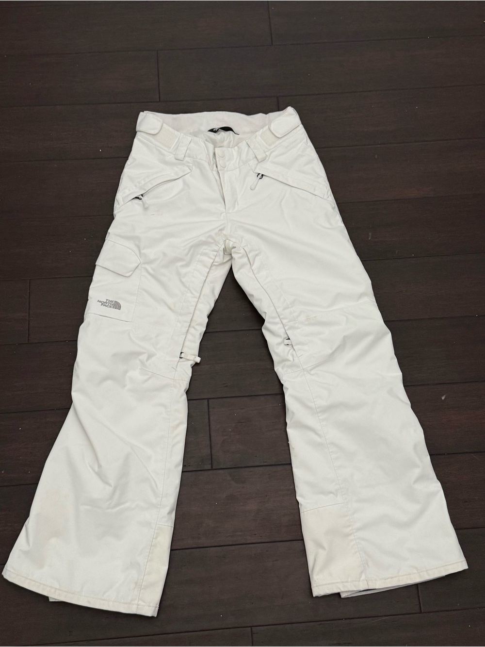 The North Face Men's White Cargo Snow Pants